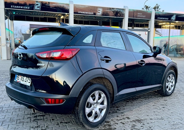 Mazda CX-3 cena 62900 przebieg: 94921, rok produkcji 2018 z Mława małe 379